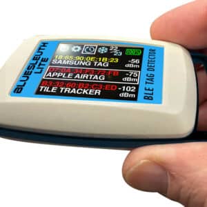 BlueSleuth-Lite BLE tag detector by Berkeley Varitronics Systems