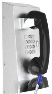 LG410-FK-VC-AL vandal resistant analog telephone